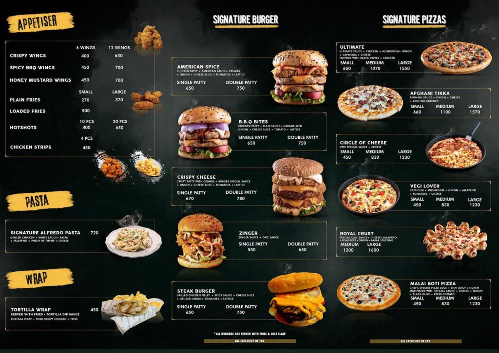 devour multan menu