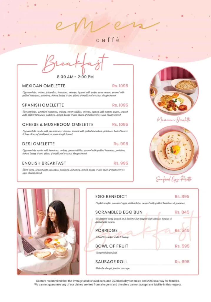 em en cafe breakfast menu