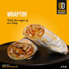 wraps devour menu