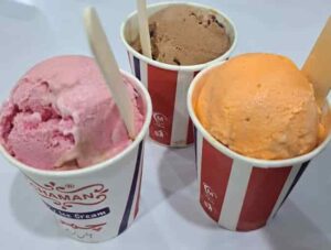 chaman ice cream flavors