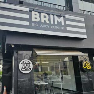 brim burgers Lahore branch