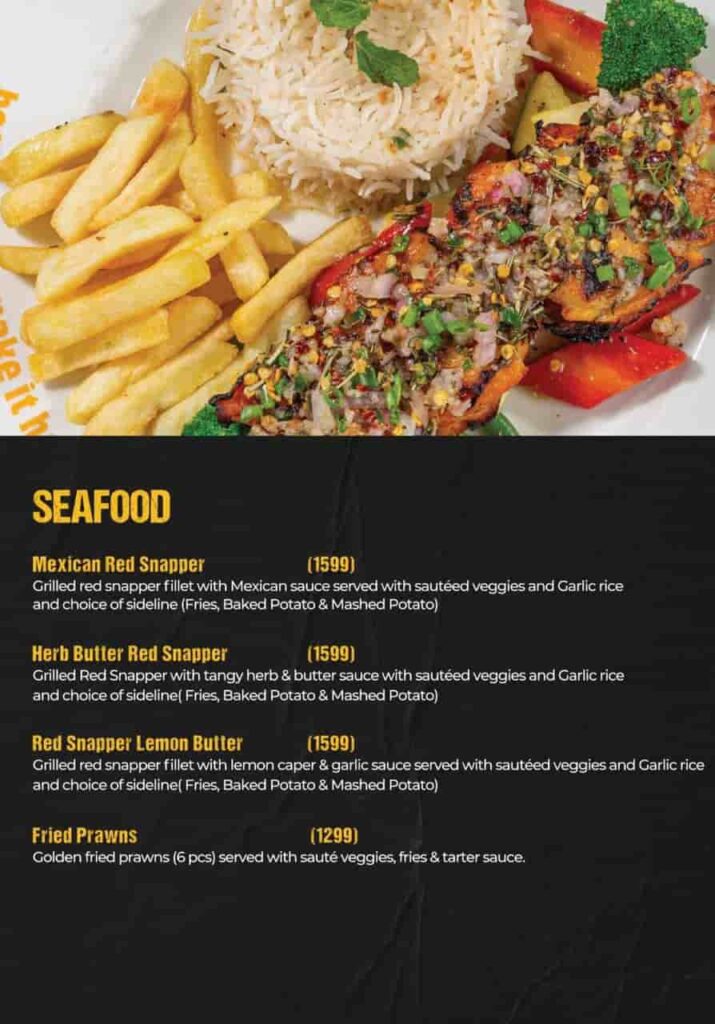 tayto cafe lahore seafood