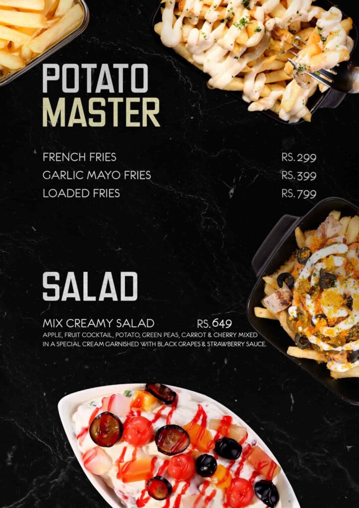 salad menu