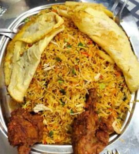 biryani at Cafe Darakhshan